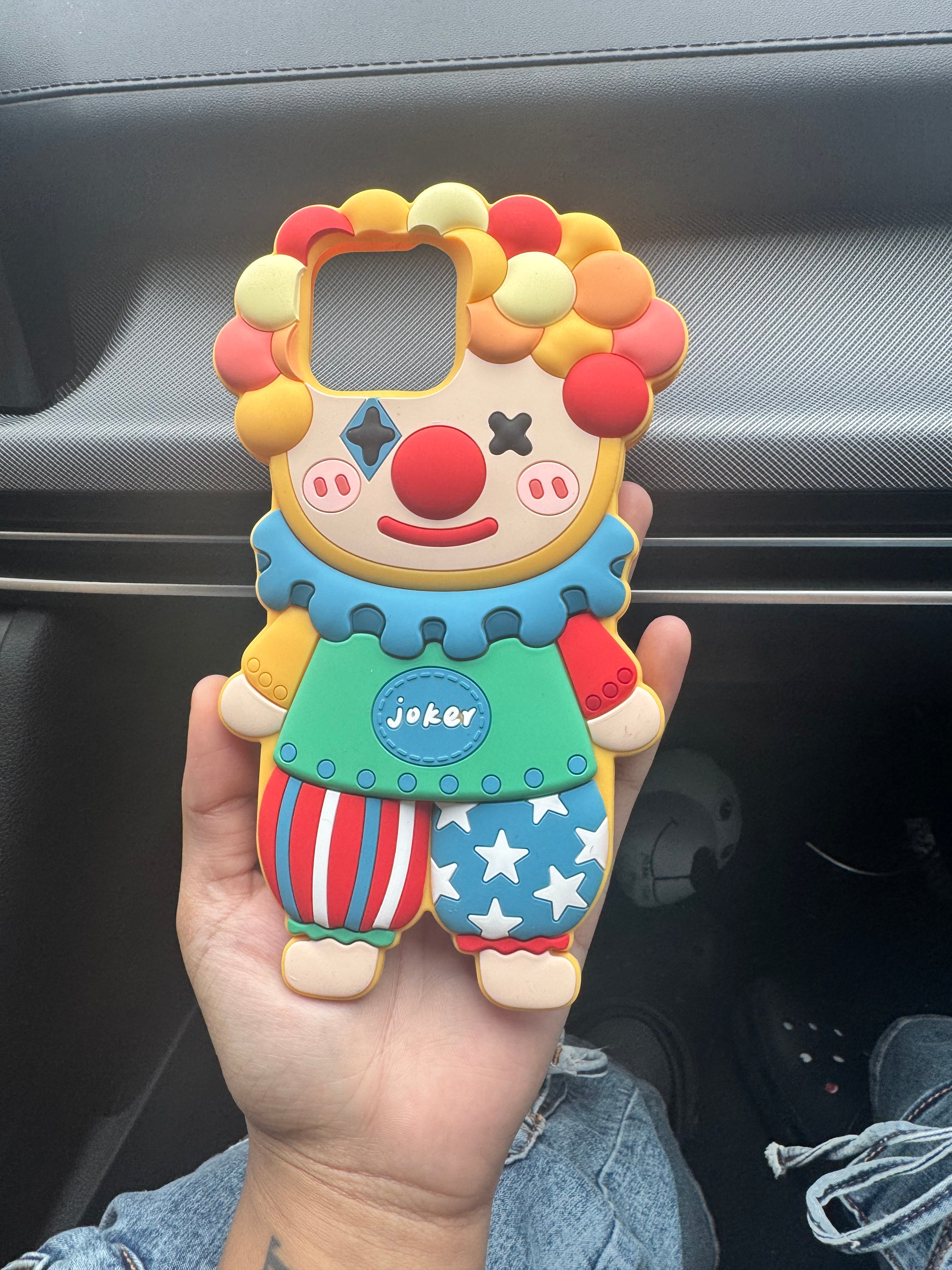 silly clown case
